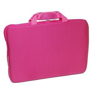 PC Treasures SlipIt 17-Inch Neoprene Notebook Computer Carrying Case - Pink New